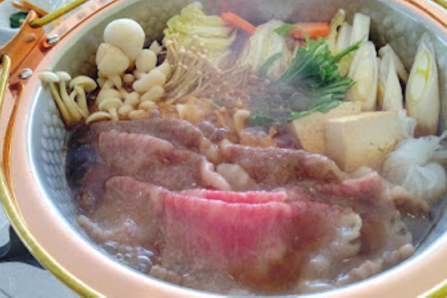 飛騨牛すき焼き